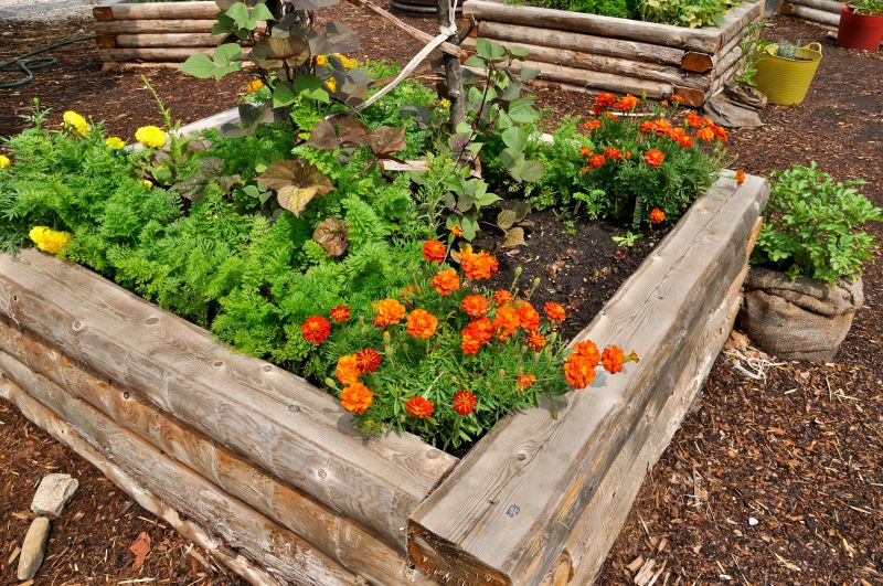 Raised Flower Bed Installation