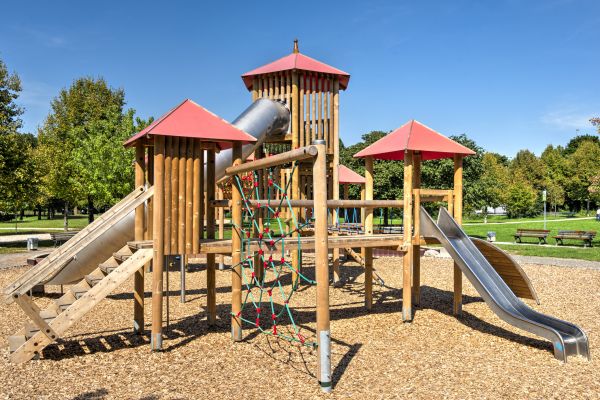 Playground Mulch Installation in Arvada