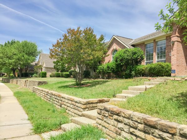 Sloped Yard Landscaping in Arvada